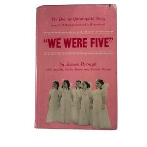 Hardcover 1965 We Were Five James Brough Simon and Schuster